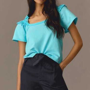 Women's Pilcro Short Sleeve Tee XS Turquoise
